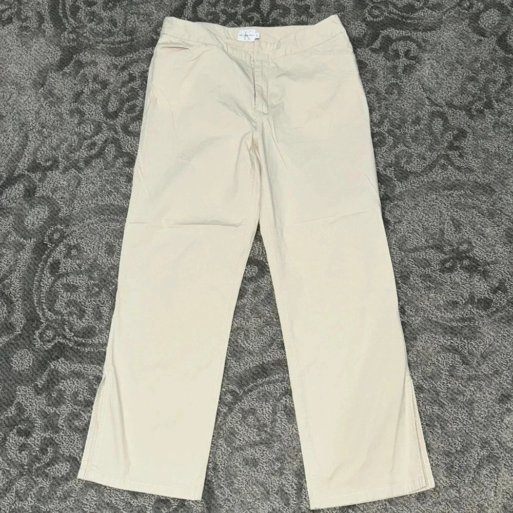 •CK Jeans crop chino•